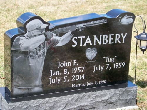 Stanbery Shaped Upright Memorial