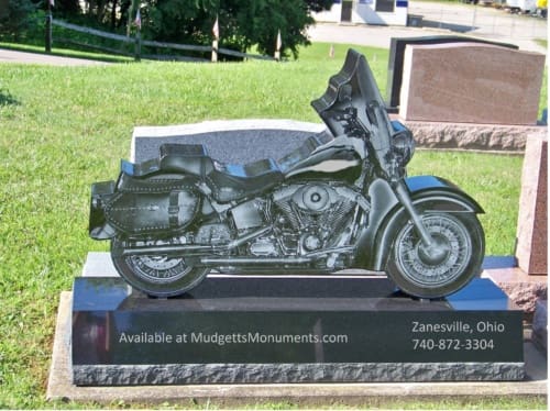 Motorcycle Upright Memorial