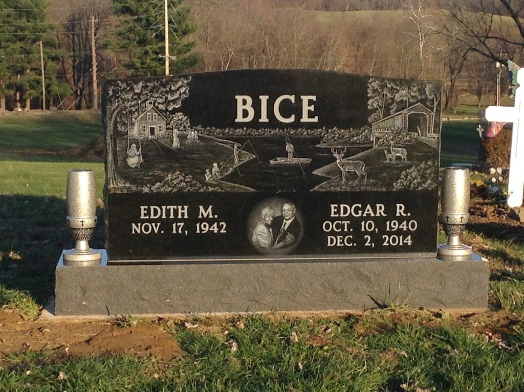 Bice Companion Upright Memorial