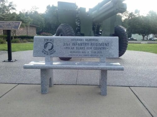 POW Memorial Bench
