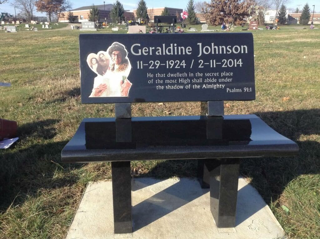 Johnson Park Bench Memorial