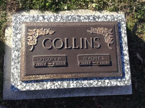 Collins Bronze Bevel Marker