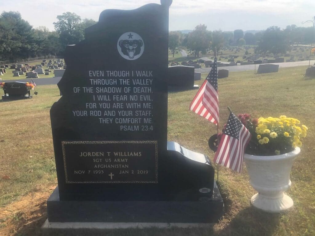 Veterans Carved Bronze Marker