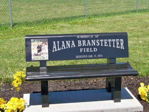 Alana Branstetter Field bench