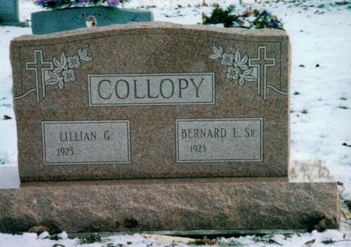 Collopy, Bernard and Lillian