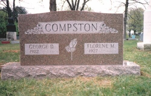Compston, George and Florence- aut rose 3-6, 1-10 tall p3 1