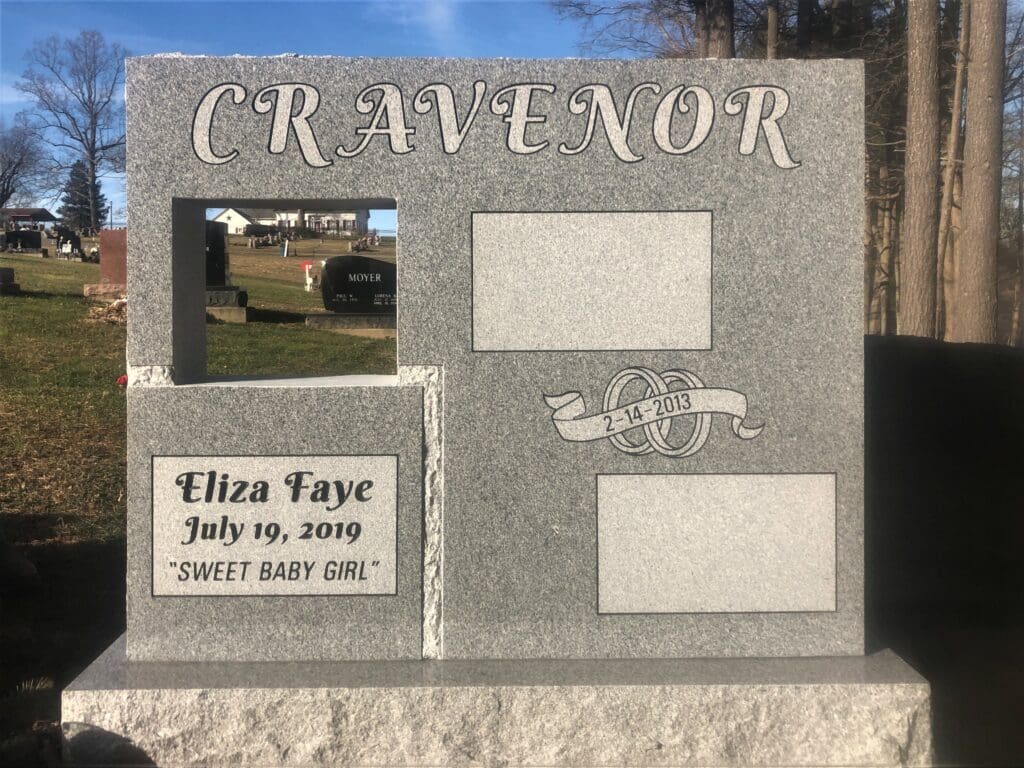 Cravenor, Eliza Faye - Northwood Cem., 3-4, Gray