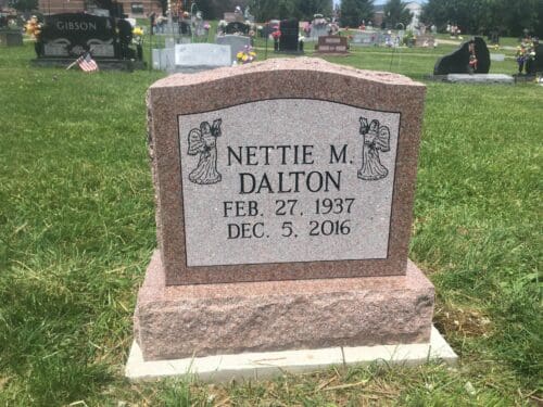 Dalton, Nettie - Woodlawn Cem., 2-0, No. Amer. Pink