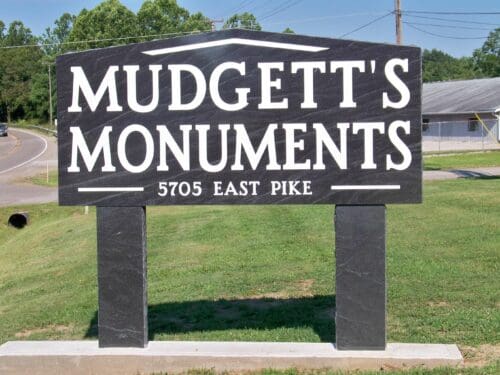 Mudgett sign