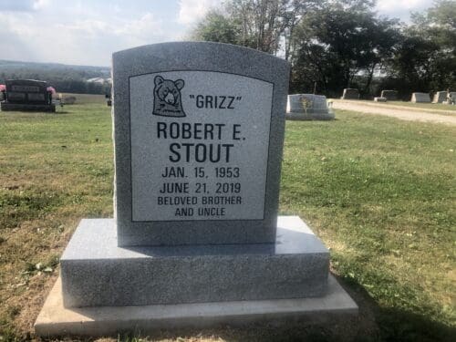Stout, Robert E. - St. Paul Cem., 1-8, Gray