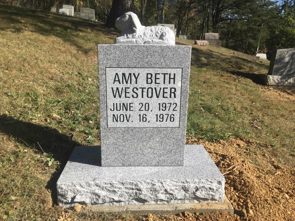 Westover, Amy Beth - Bethlehem Cem., 1-1, Gray