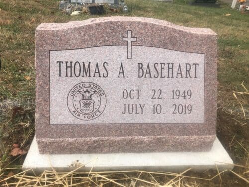 Basehart, Thomas A. - Pleasant Grove Cem., 2-0, No. Amer. Pink