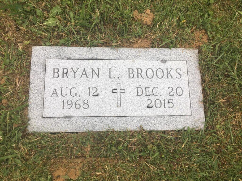 Brooks, Bryan L. - Wesley Union Cem., 2-0, Gray
