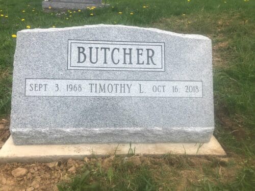 Butcher, Timothy L. - Irville Cem., 2-6, Gray