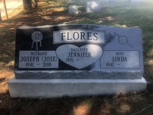 Flores, Joseph-Jennifer-Linda - Northwood Cem., 3-6, American Black