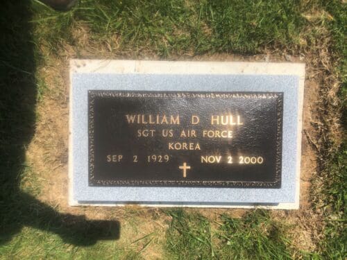 Hull, William D. - Crooksville Cem., 24x12 Bronze