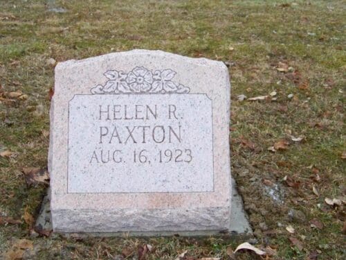 Paxton, Helen R.
