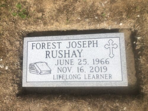 Rushay, Forest - Mt. Olive Cem., 2-0, Gray