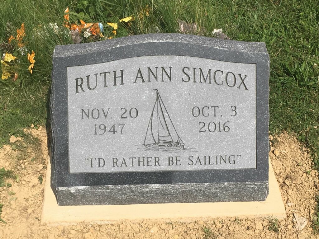 Simcox, Ruth Ann - Mt. Herman Cem., 2-0, Amer. Black