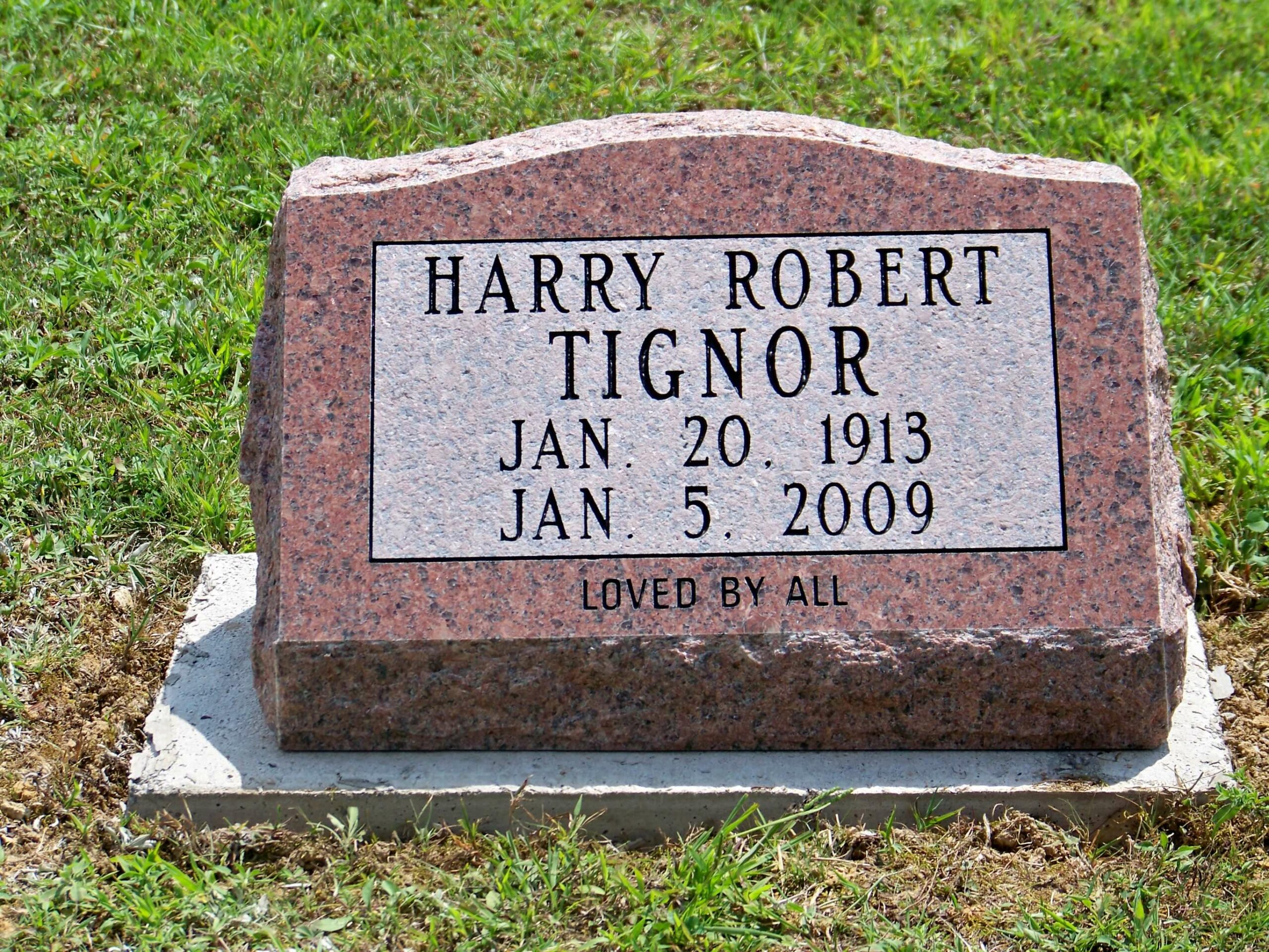 Tignor, Harry Robert