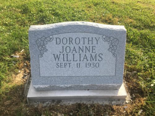 Williams, Dorothy J. - Woodlawn-ZV, 2-0, Gray 1